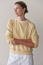 The Eco-Terry Contrast Stitch Sweatshirt