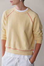 The Eco-Terry Contrast Stitch Sweatshirt