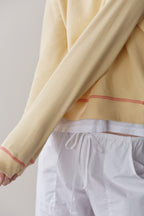 The Eco-Terry Contrast Stitch Sweatshirt