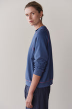The Eco-Terry Contrast Stitch Sweatshirt