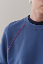 The Eco-Terry Contrast Stitch Sweatshirt