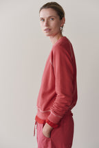 The Eco-Terry Contrast Stitch Sweatshirt