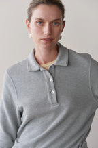 The Eco-Terry Polo Sweatshirt