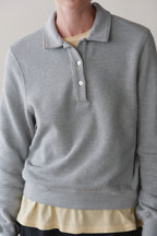 The Eco-Terry Polo Sweatshirt
