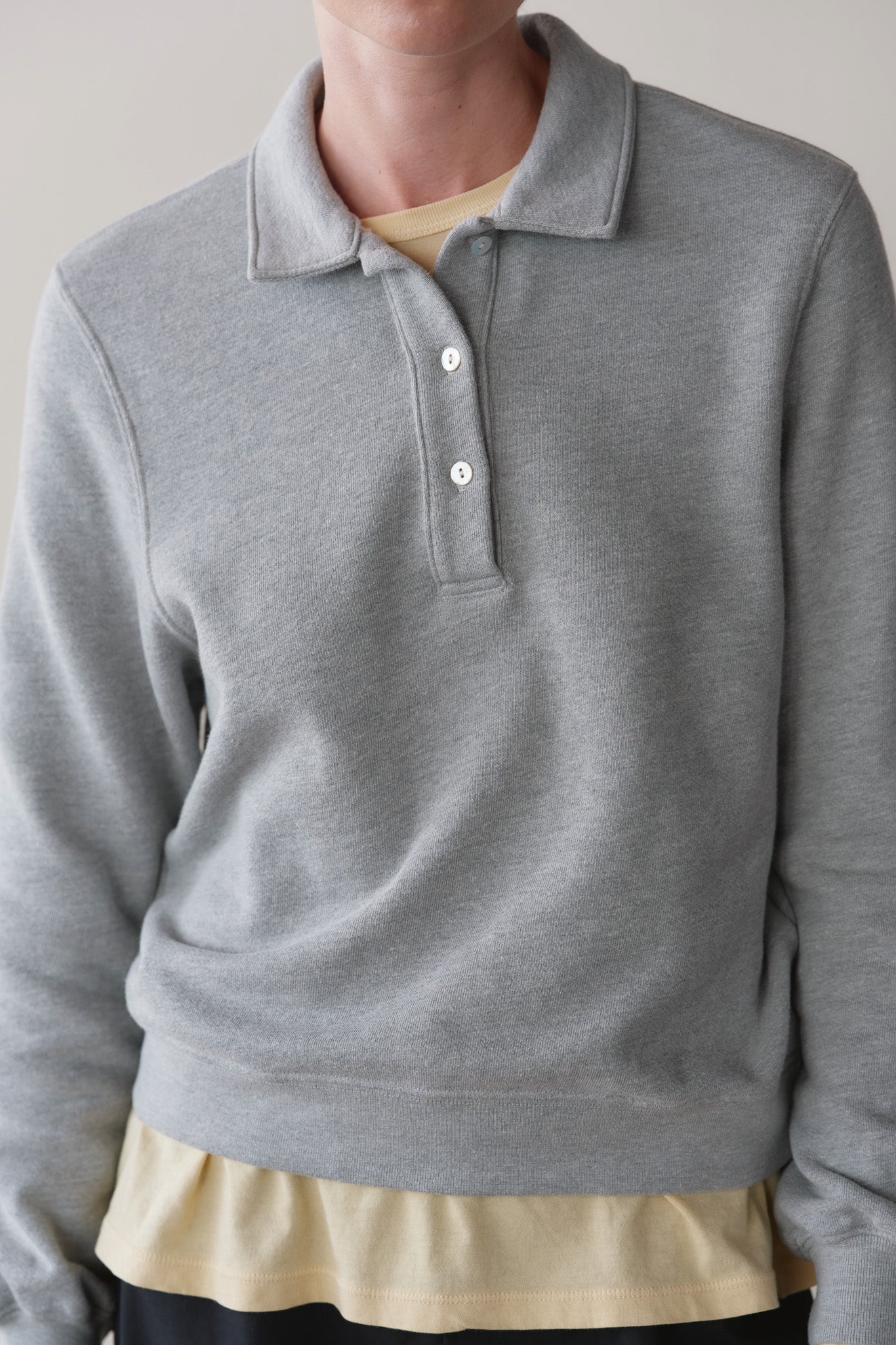 The Eco-Terry Polo Sweatshirt