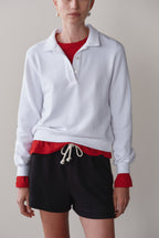 The Eco-Terry Polo Sweatshirt