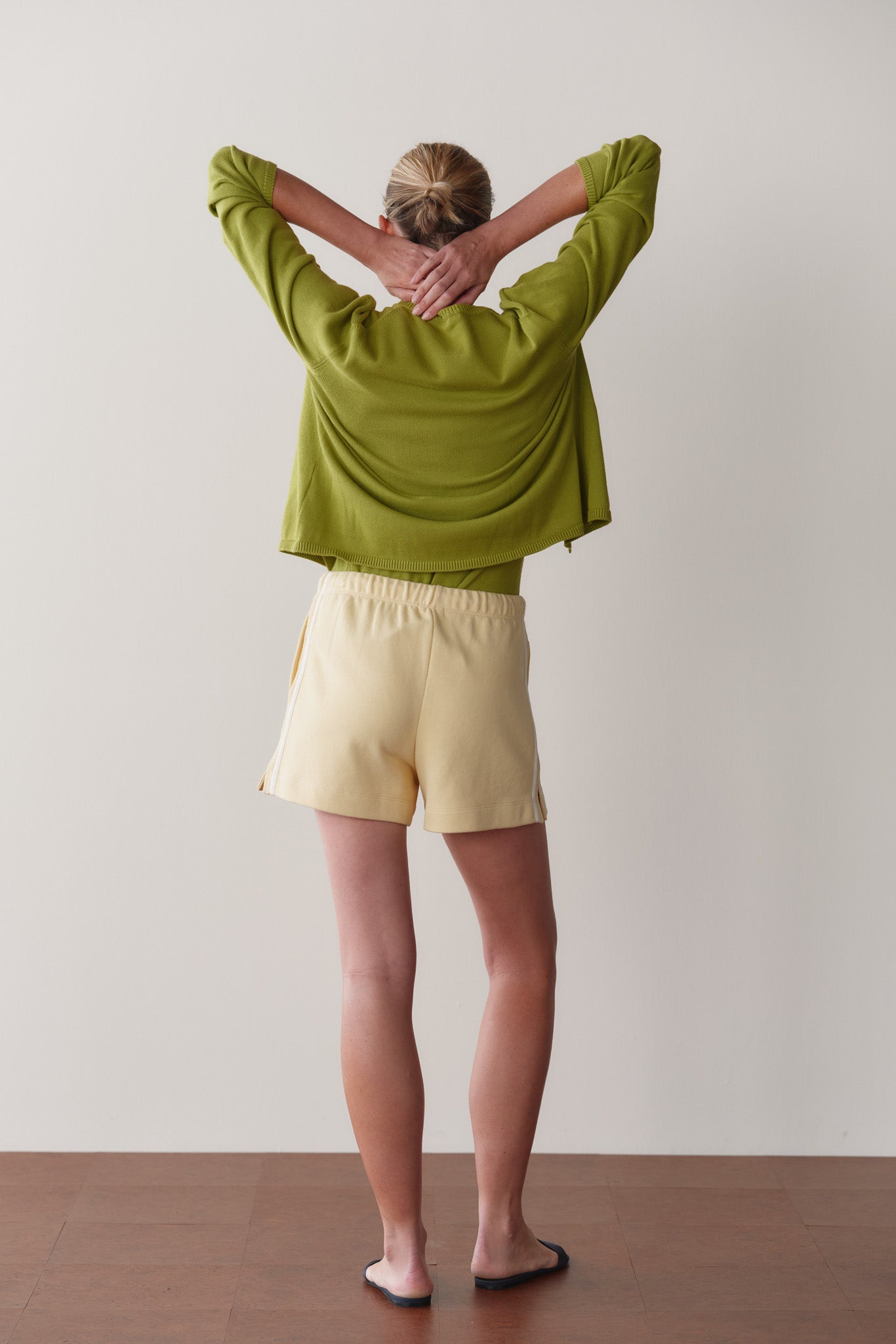 The Stripe Eco-Terry Short