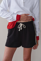 The Stripe Eco-Terry Short