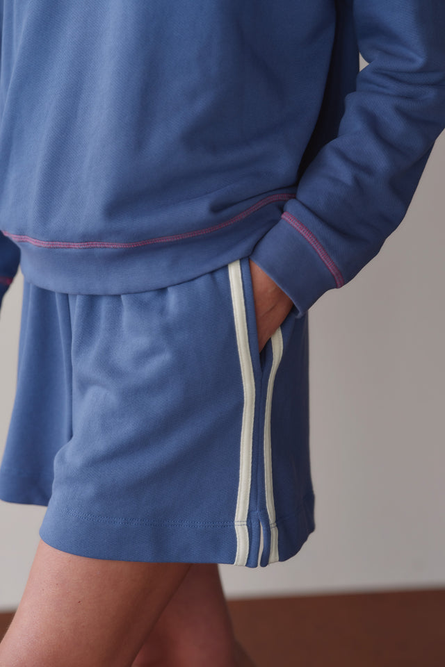 The Stripe Eco-Terry Short