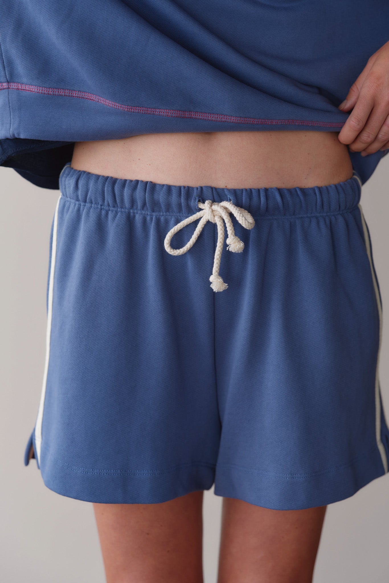The Stripe Eco-Terry Short