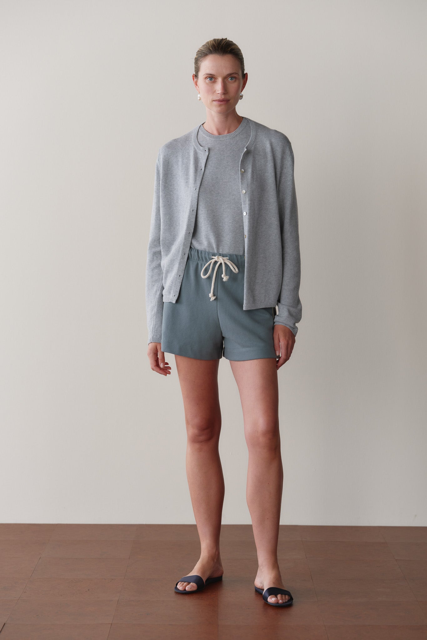 The Stripe Eco-Terry Short