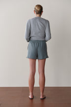 The Stripe Eco-Terry Short