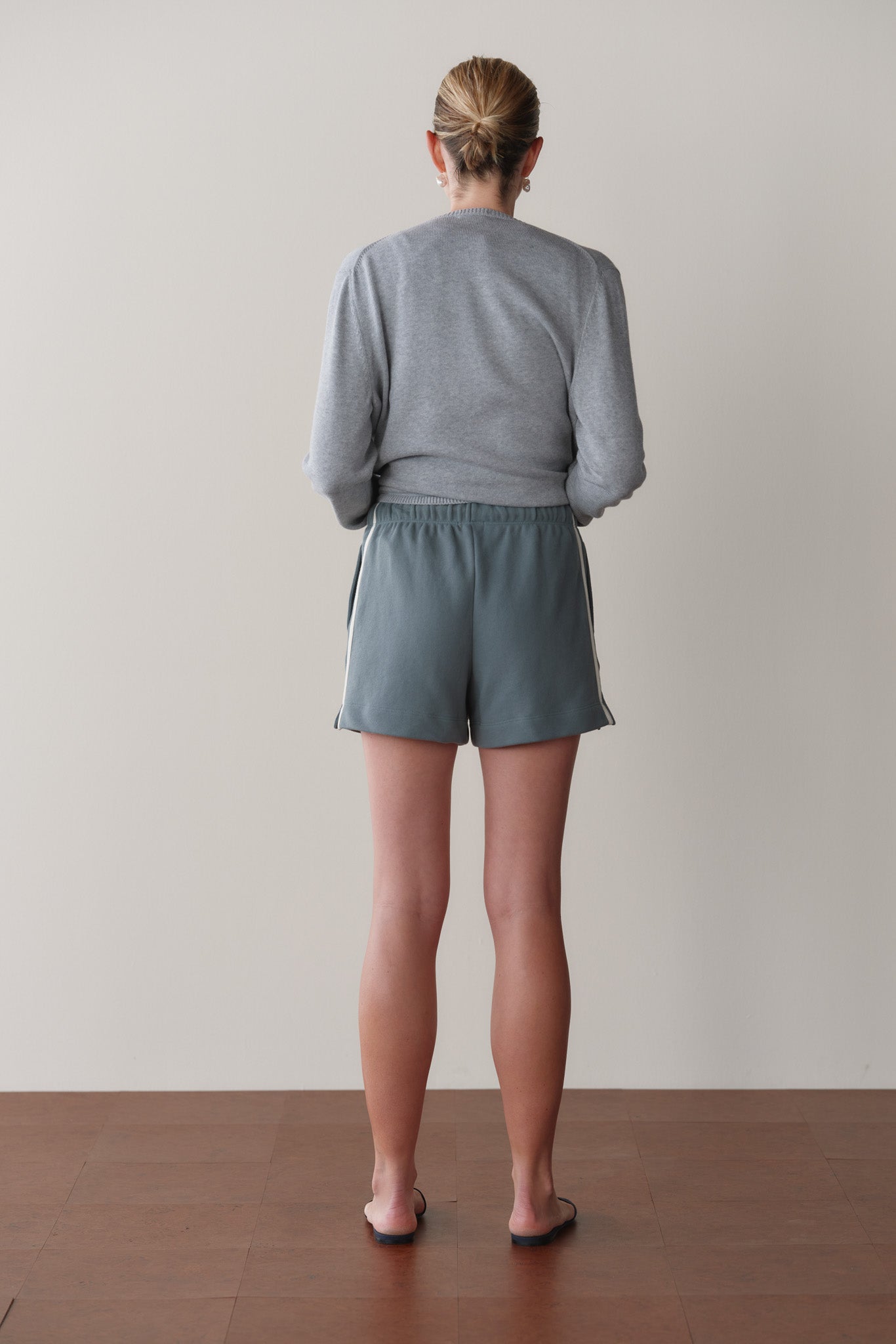 The Stripe Eco-Terry Short