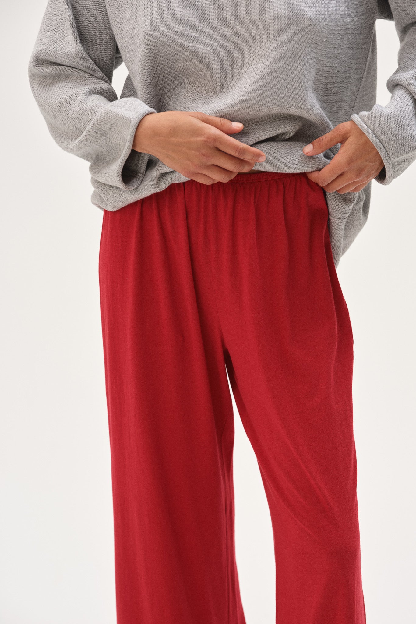 The Jersey Simple Crop Pant