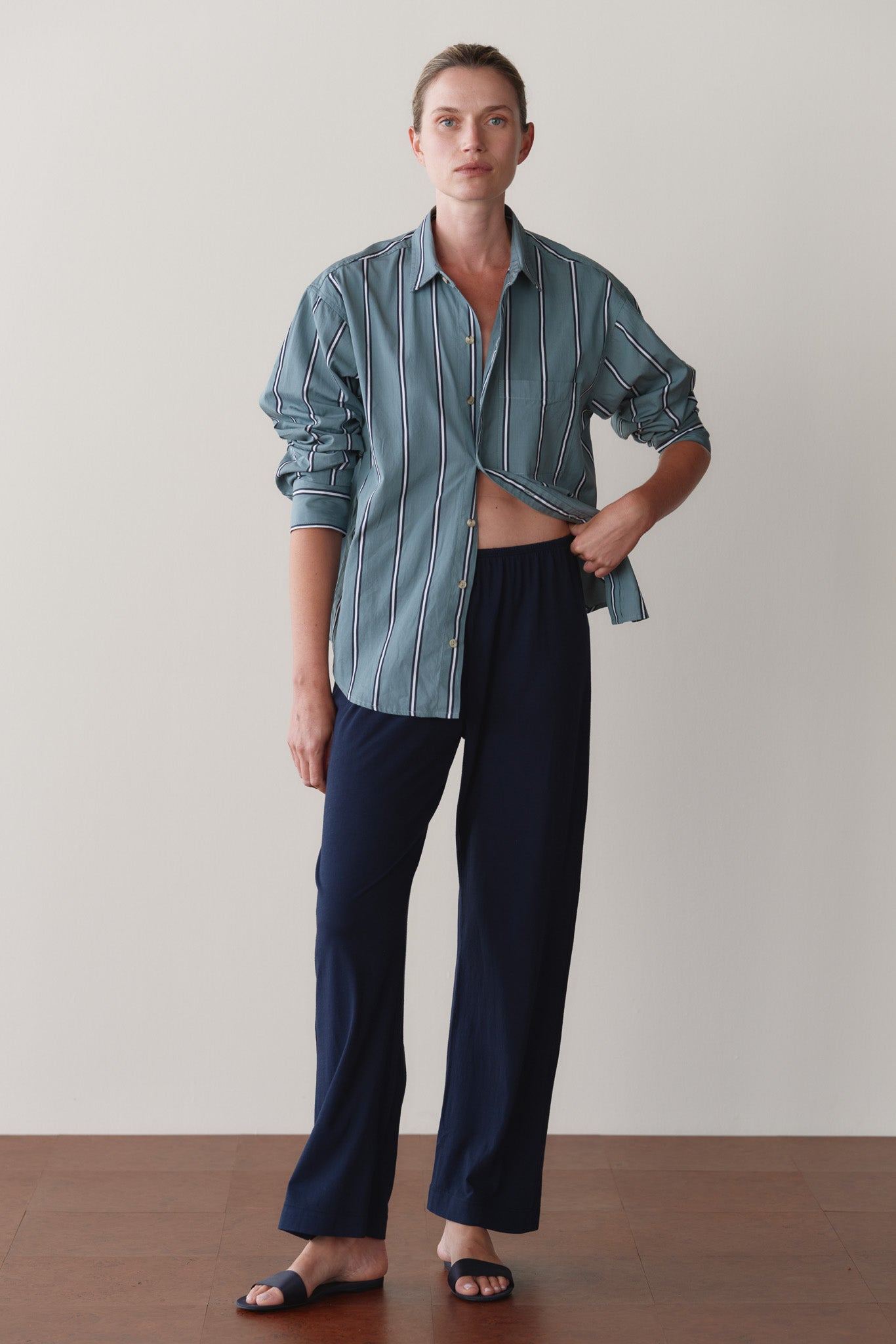 The Jersey Simple Crop Pant