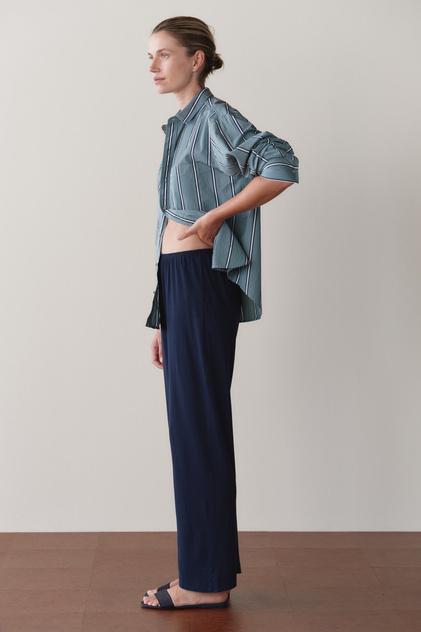 The Jersey Simple Crop Pant