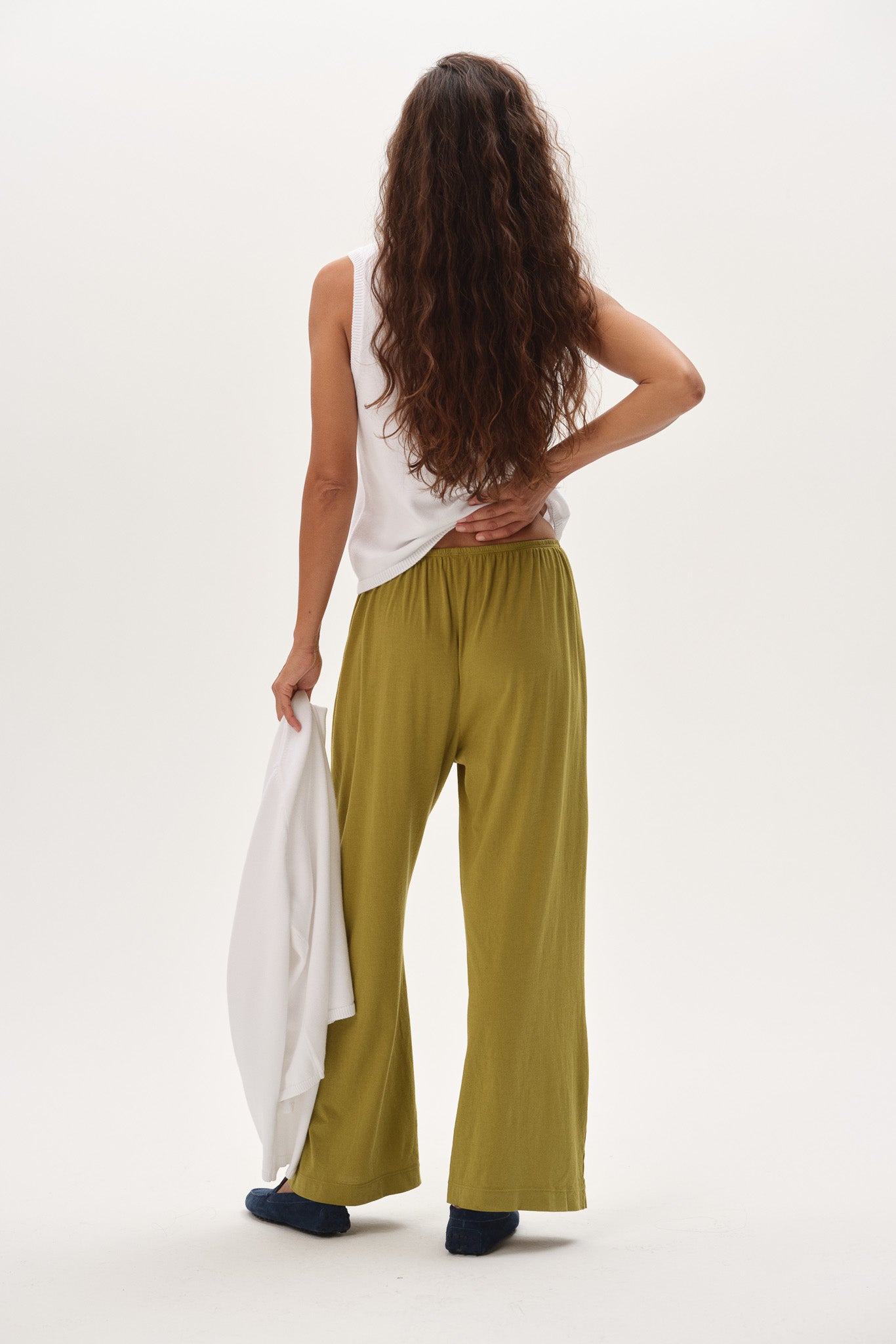 The Jersey Simple Crop Pant
