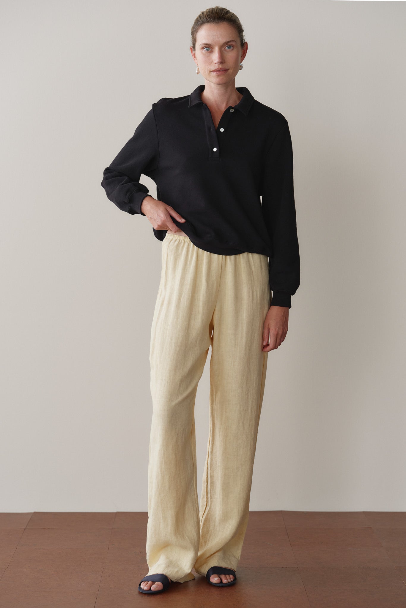 The Linen Simple Pant By Donni