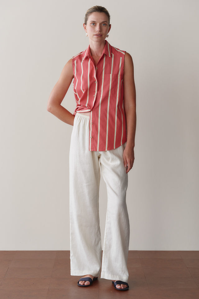 The Linen Simple Pant