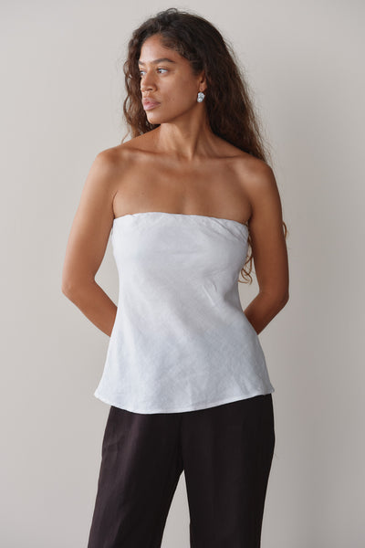 johanna ortiz linen dress Ancient Midi Dress main image 0