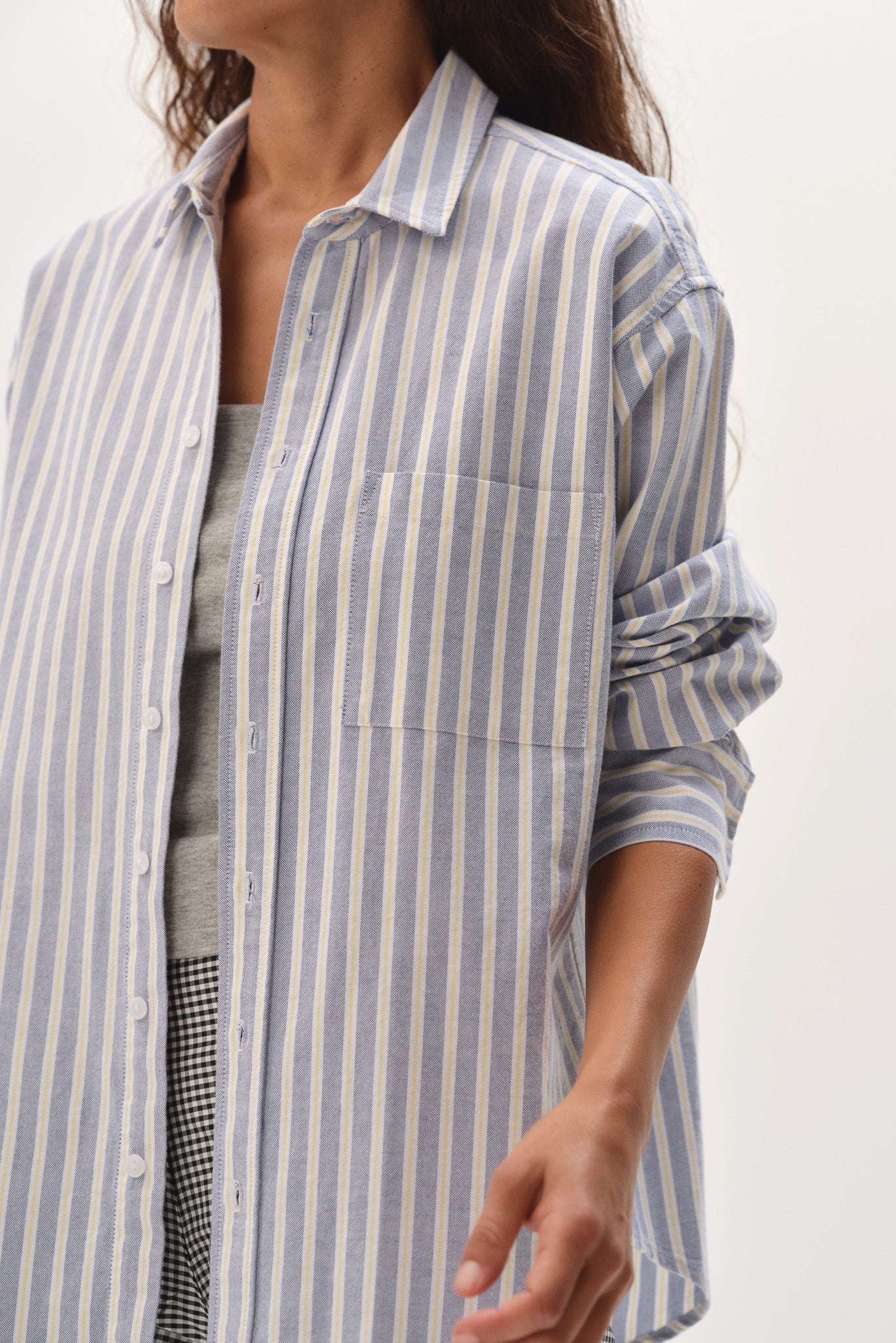 stripe dress shirt The Oxford Shirt