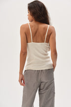 The Pointelle Cami Tank
