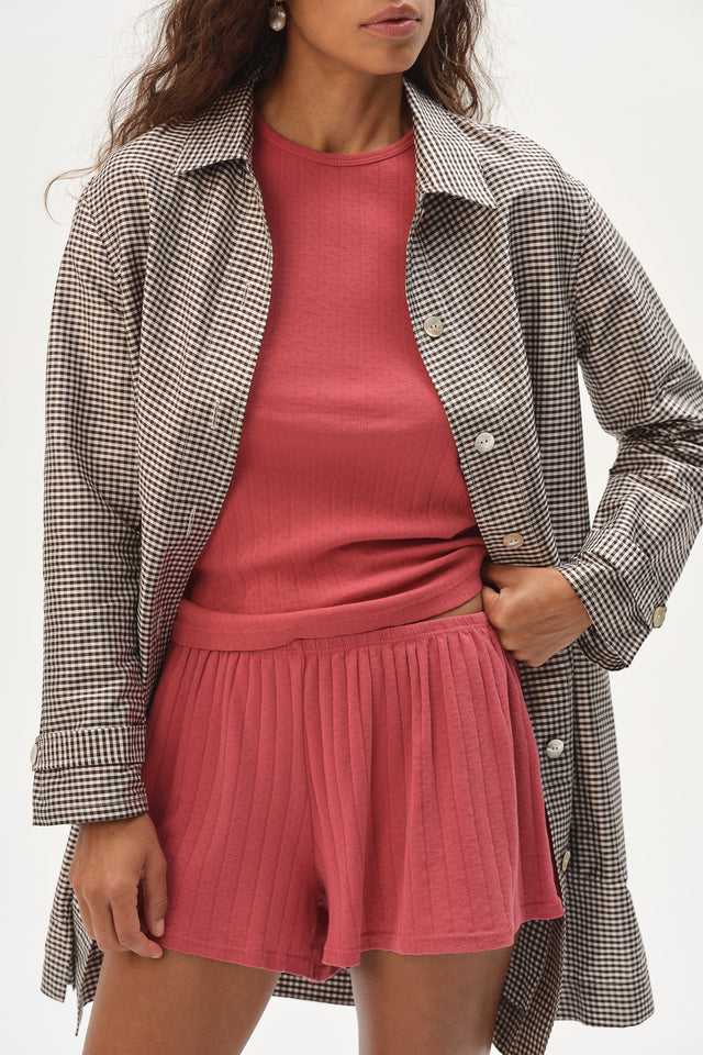 The Pointelle Tap Short