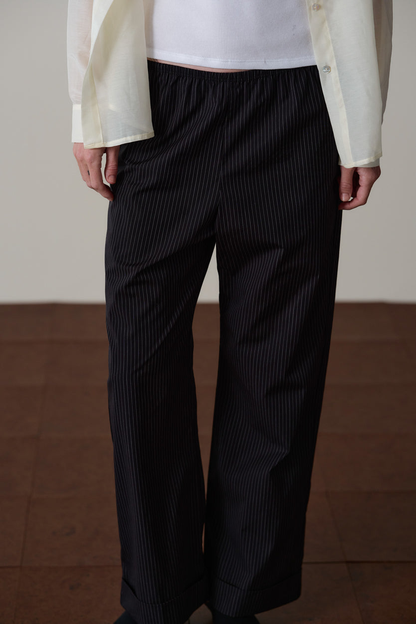 The Pop Pinstripe Simple Pant