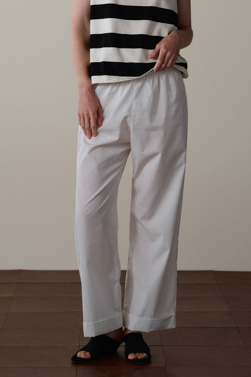 The Pop Pinstripe Simple Pant