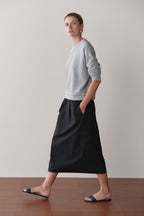 The Eco-Terry Contrast Stitch Sweatshirt