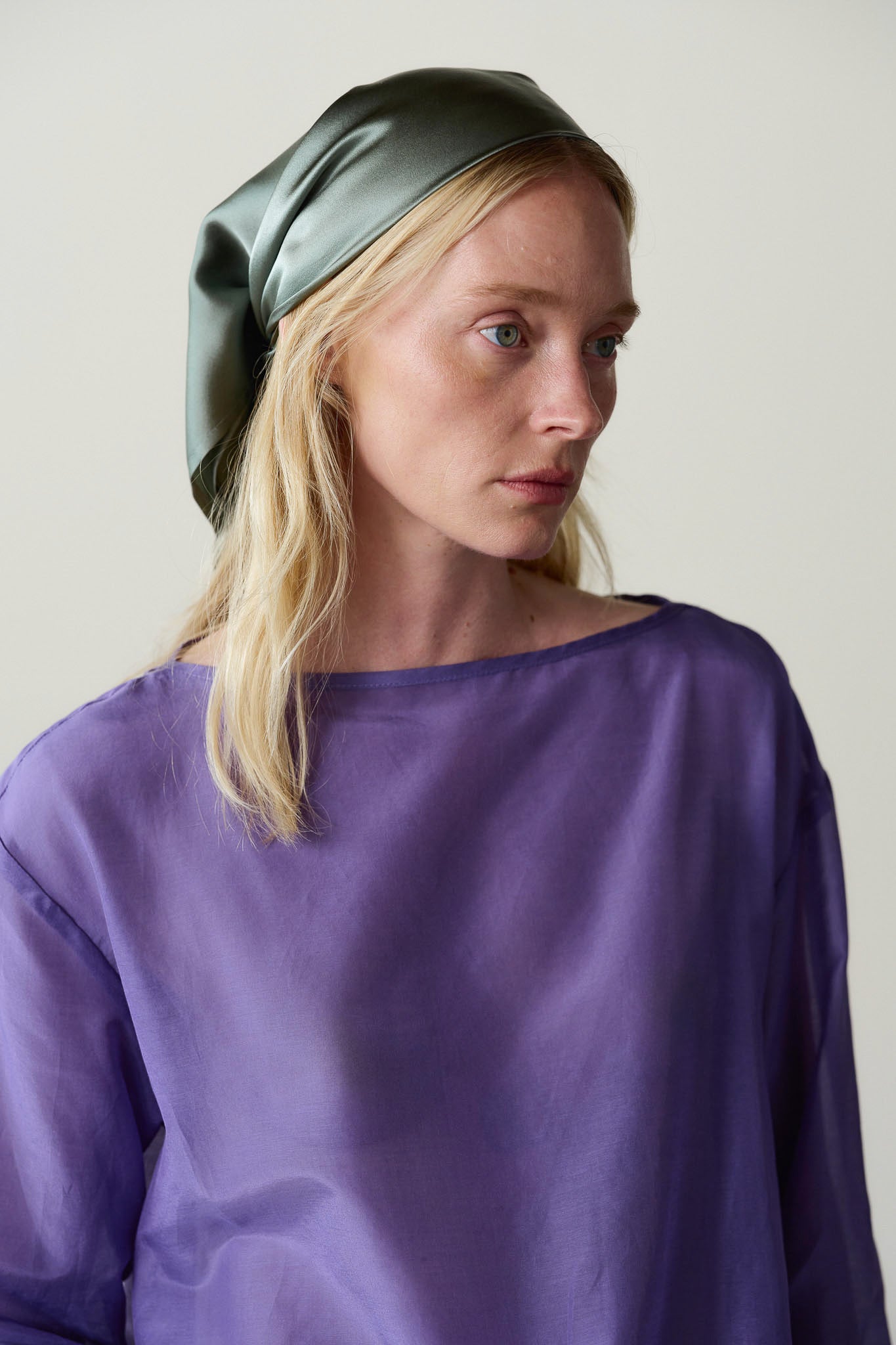 The Silk Headscarf