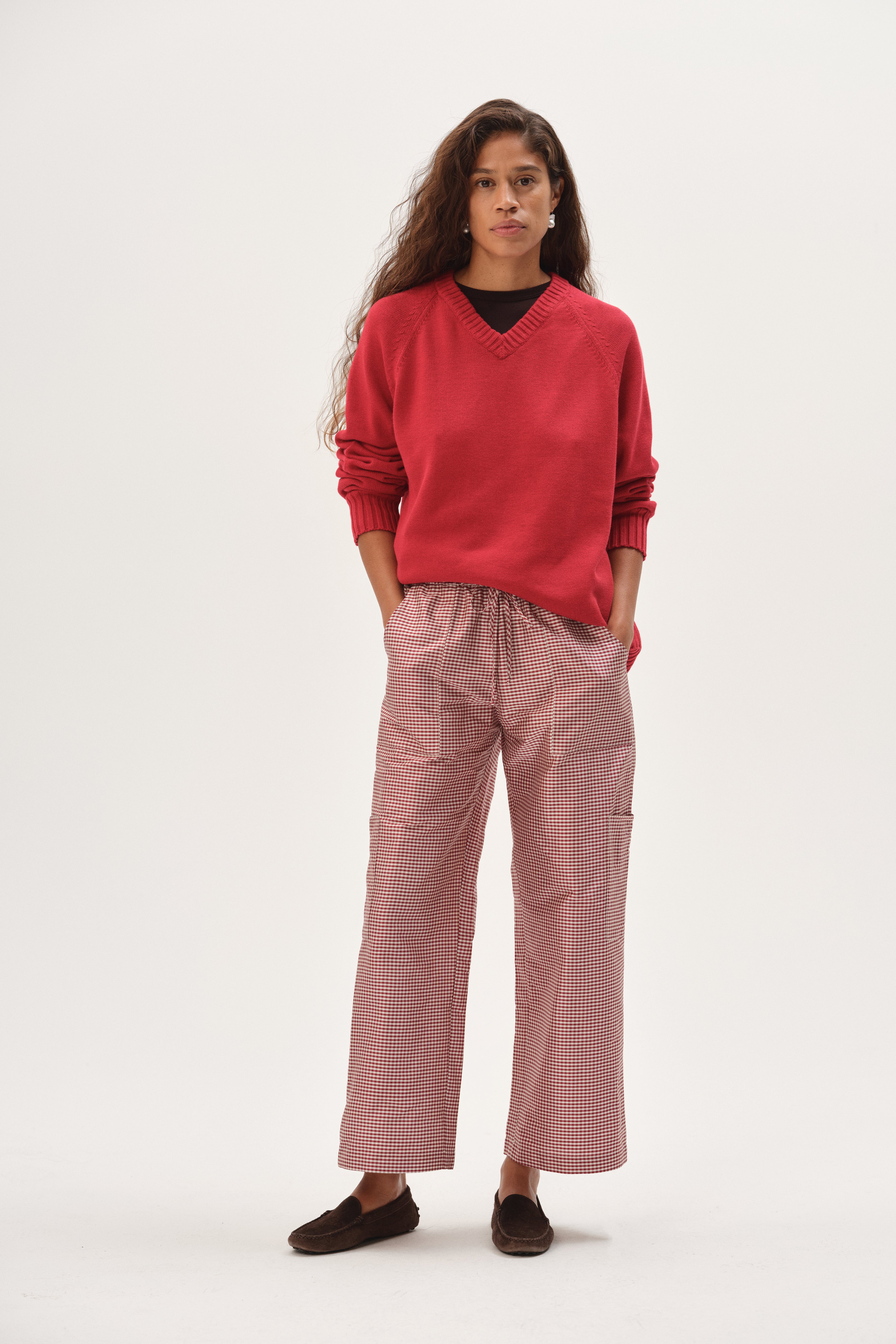 The Silk Taffeta Cargo Pant