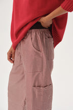 The Silk Taffeta Cargo Pant