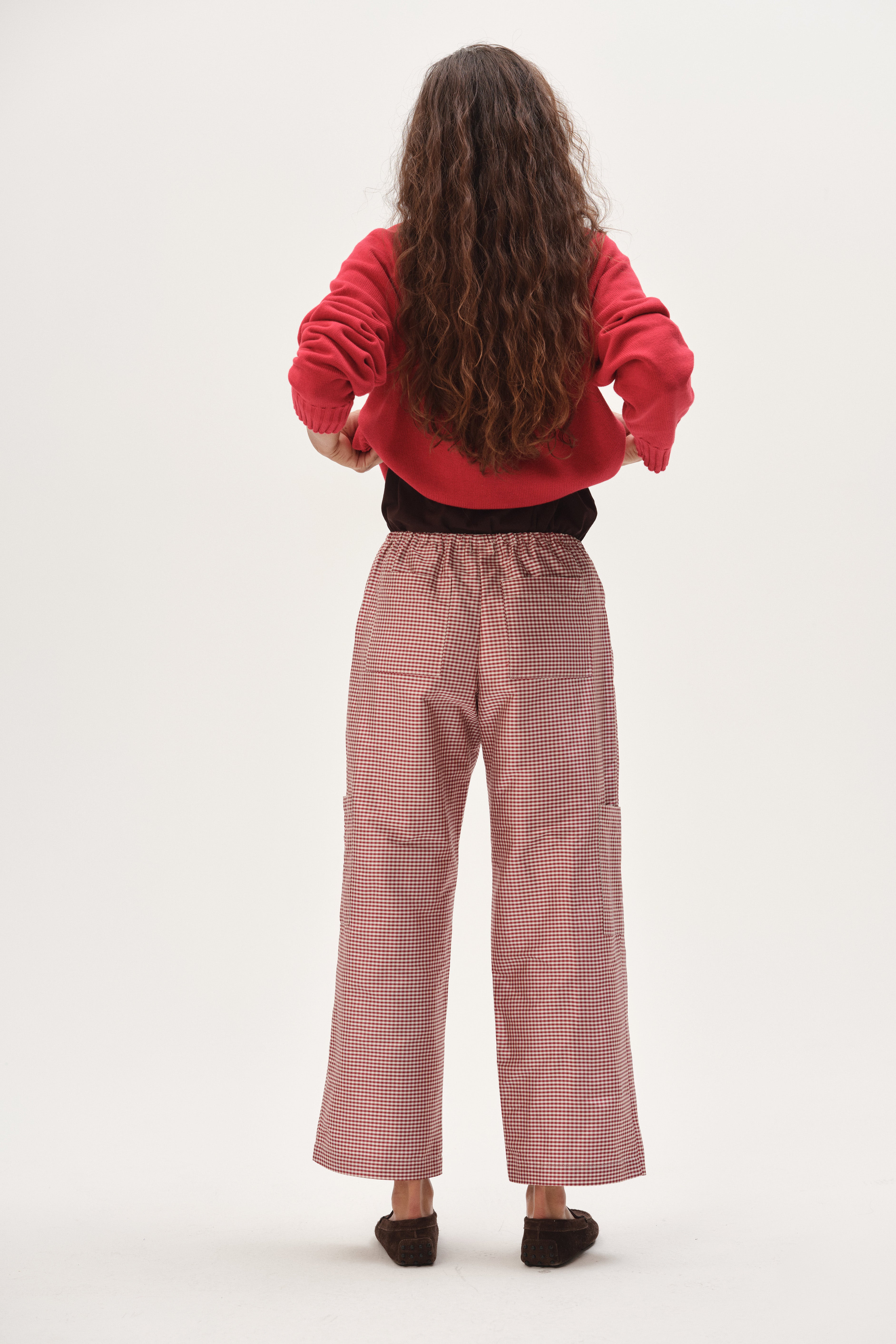 The Silk Taffeta Cargo Pant