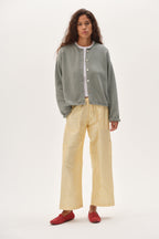 The Silk Taffeta Cargo Pant