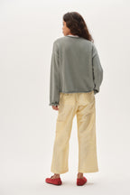 The Silk Taffeta Cargo Pant