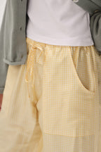 The Silk Taffeta Cargo Pant