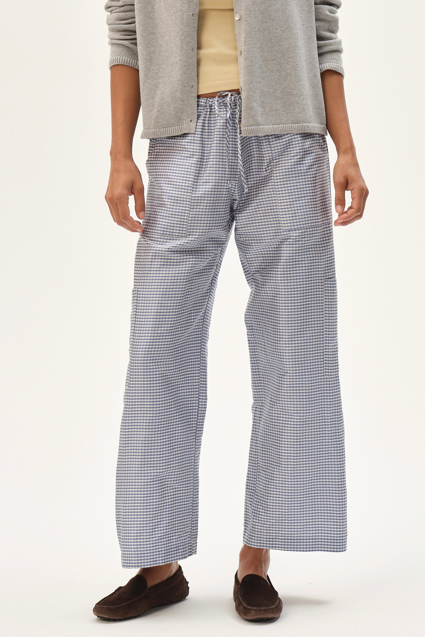 The Taffeta Drawstring Cargo Pant