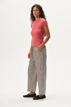 The Silk Taffeta Cargo Pant