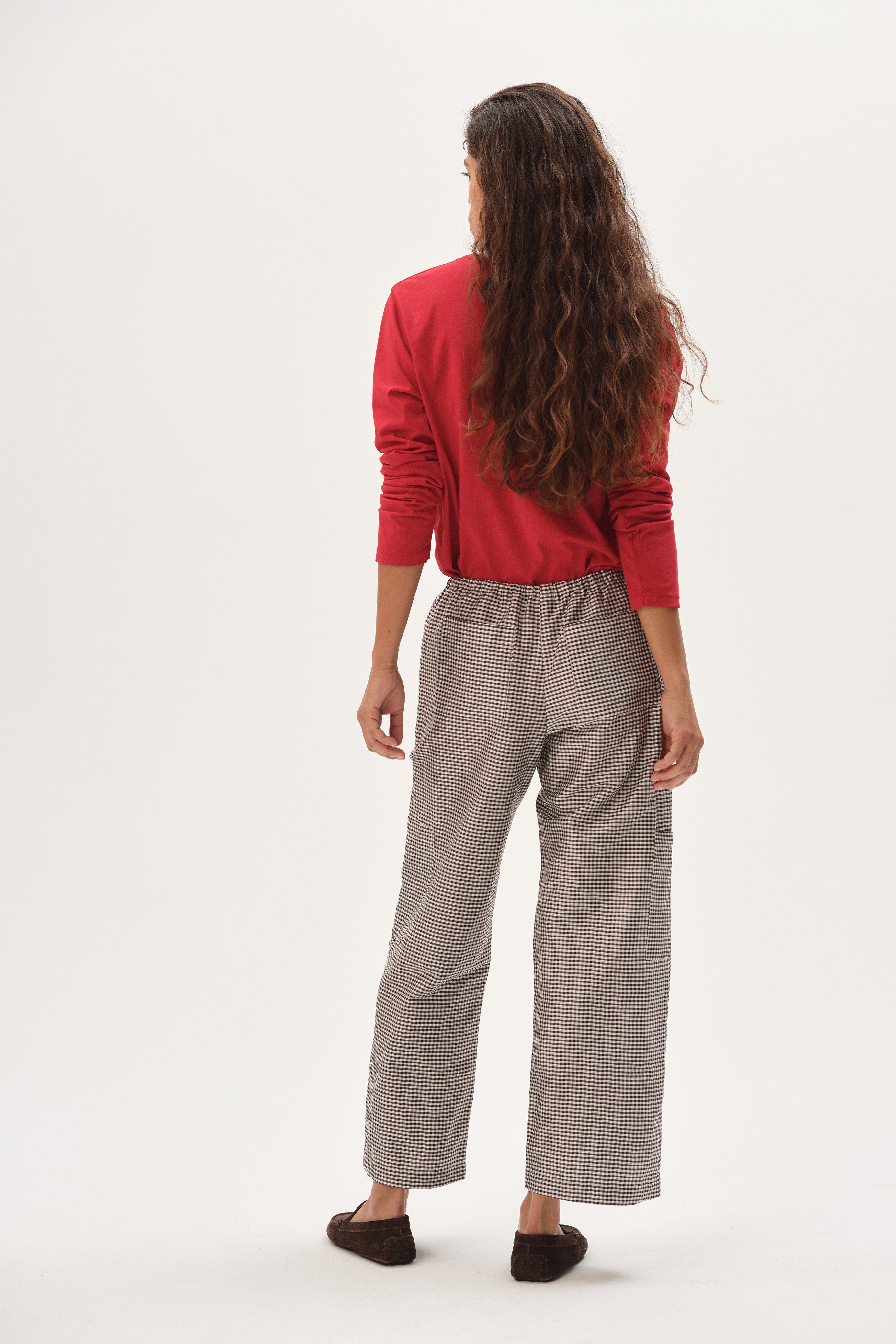 The Silk Taffeta Cargo Pant