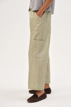 The Silk Taffeta Cargo Pant