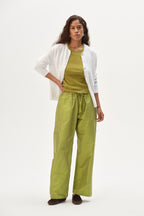 The Silk Taffeta Cargo Pant