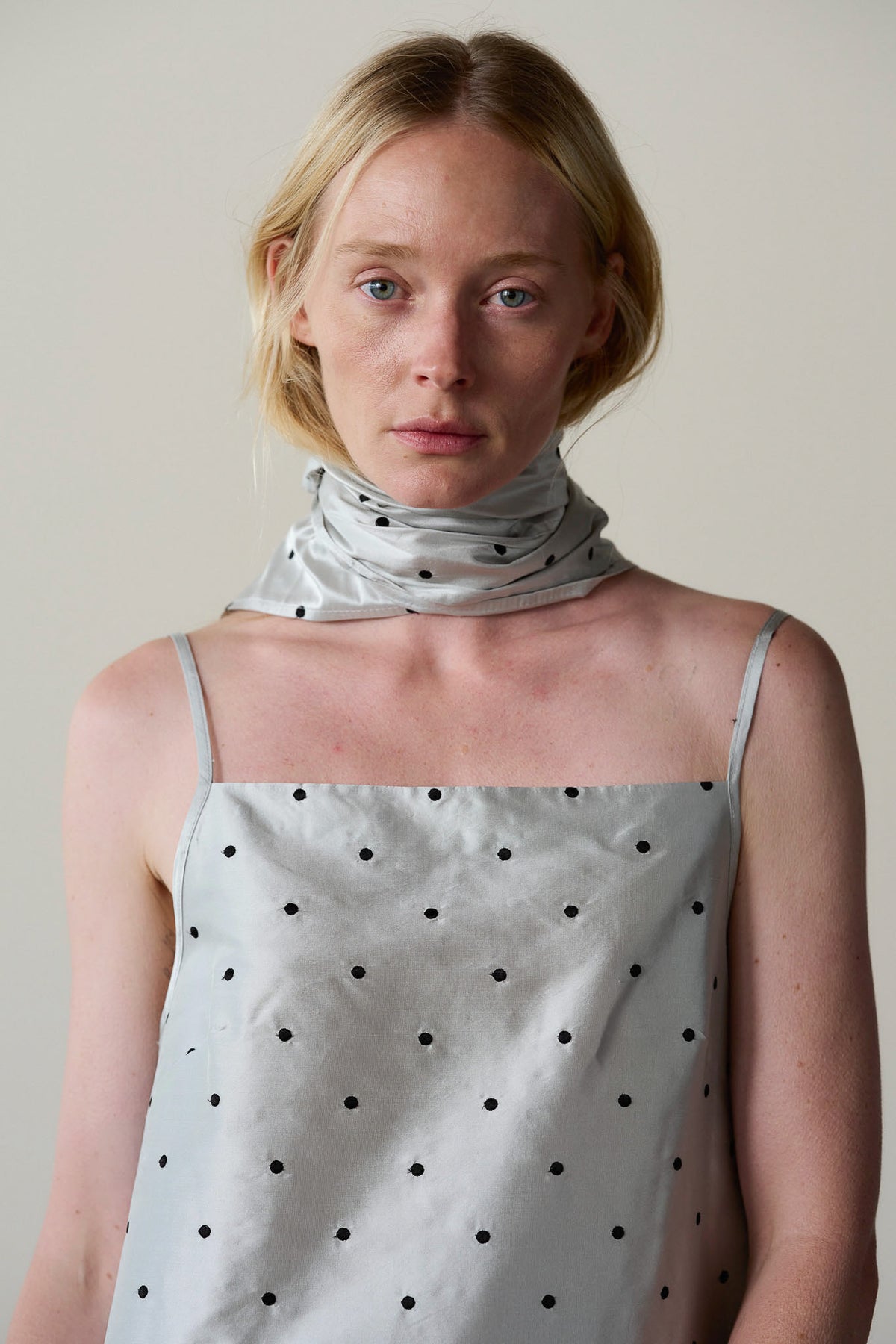 The Silk Taffeta Headscarf