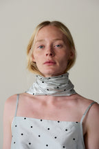 The Silk Taffeta Headscarf