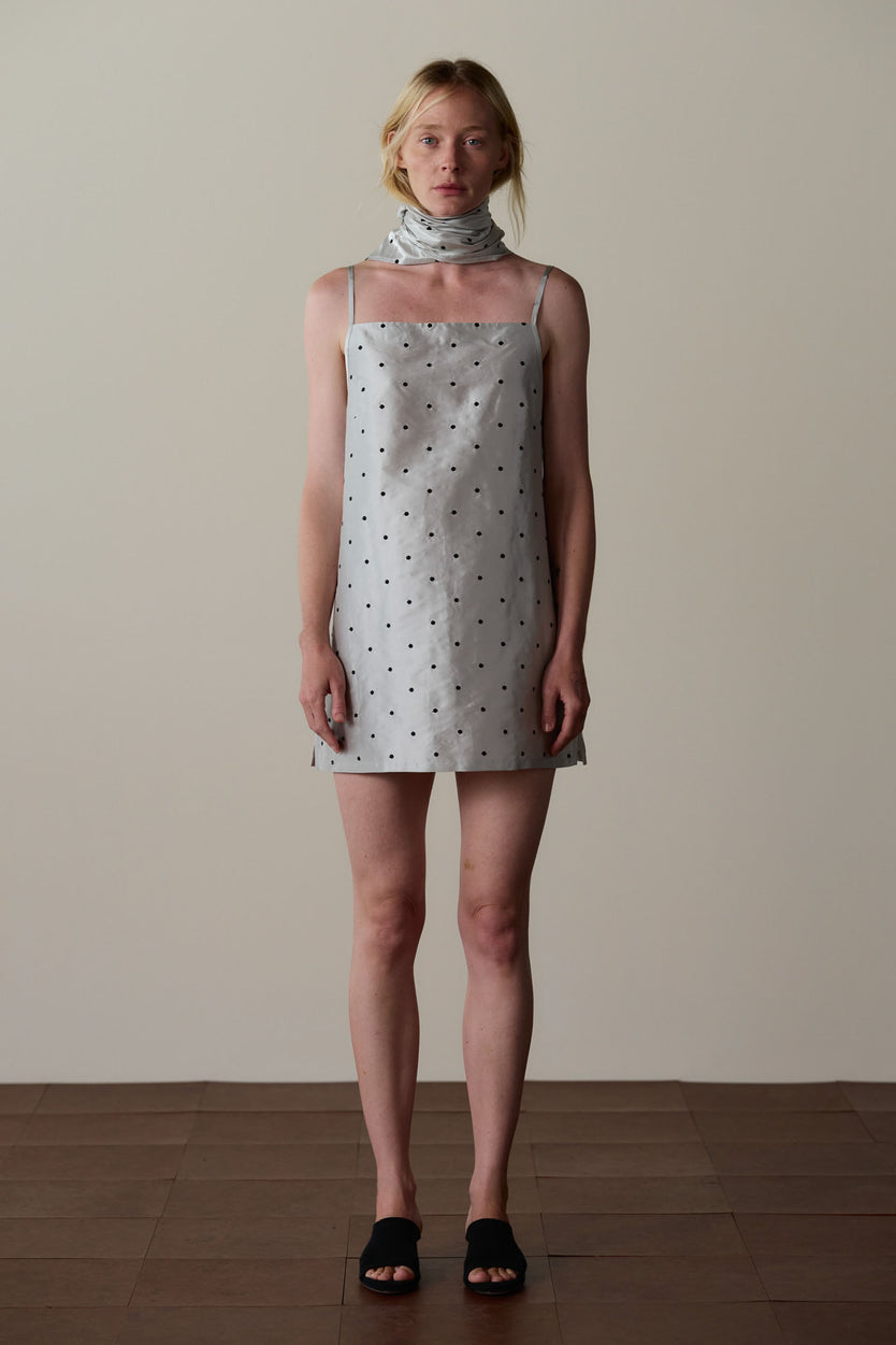 donni linen dress DONNI. The Linen Spaghetti Dress