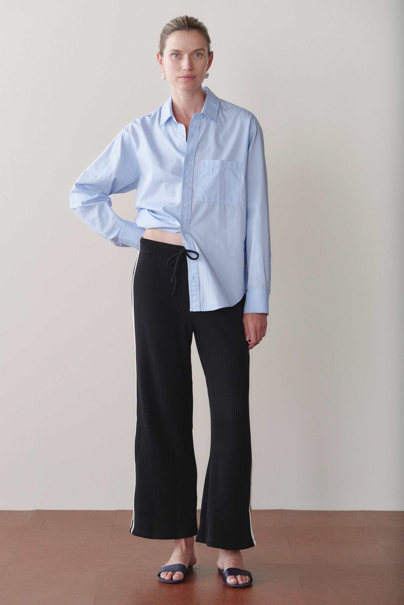 The Thermal Crop Stripe Pant