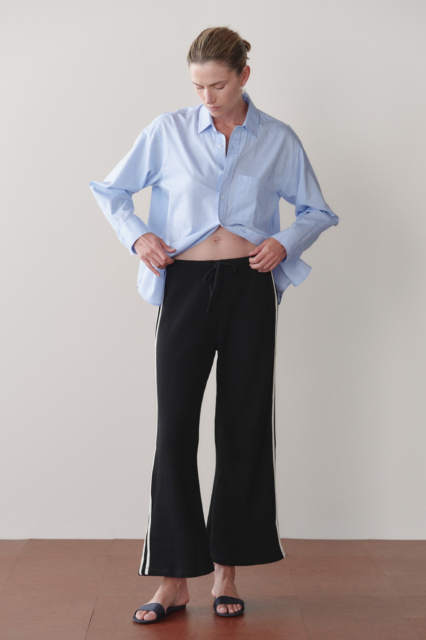 The Thermal Crop Stripe Pant