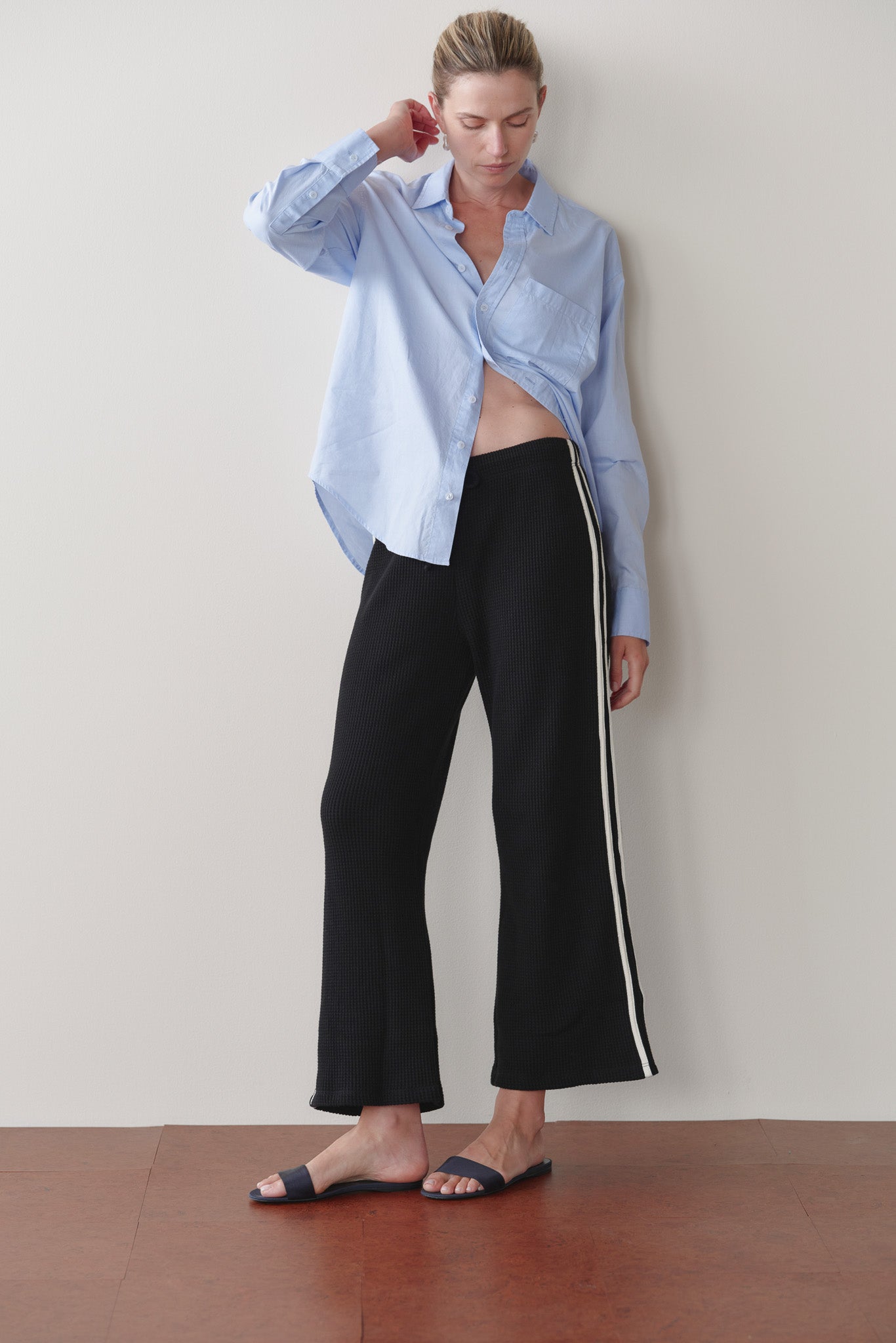 The Thermal Crop Stripe Pant