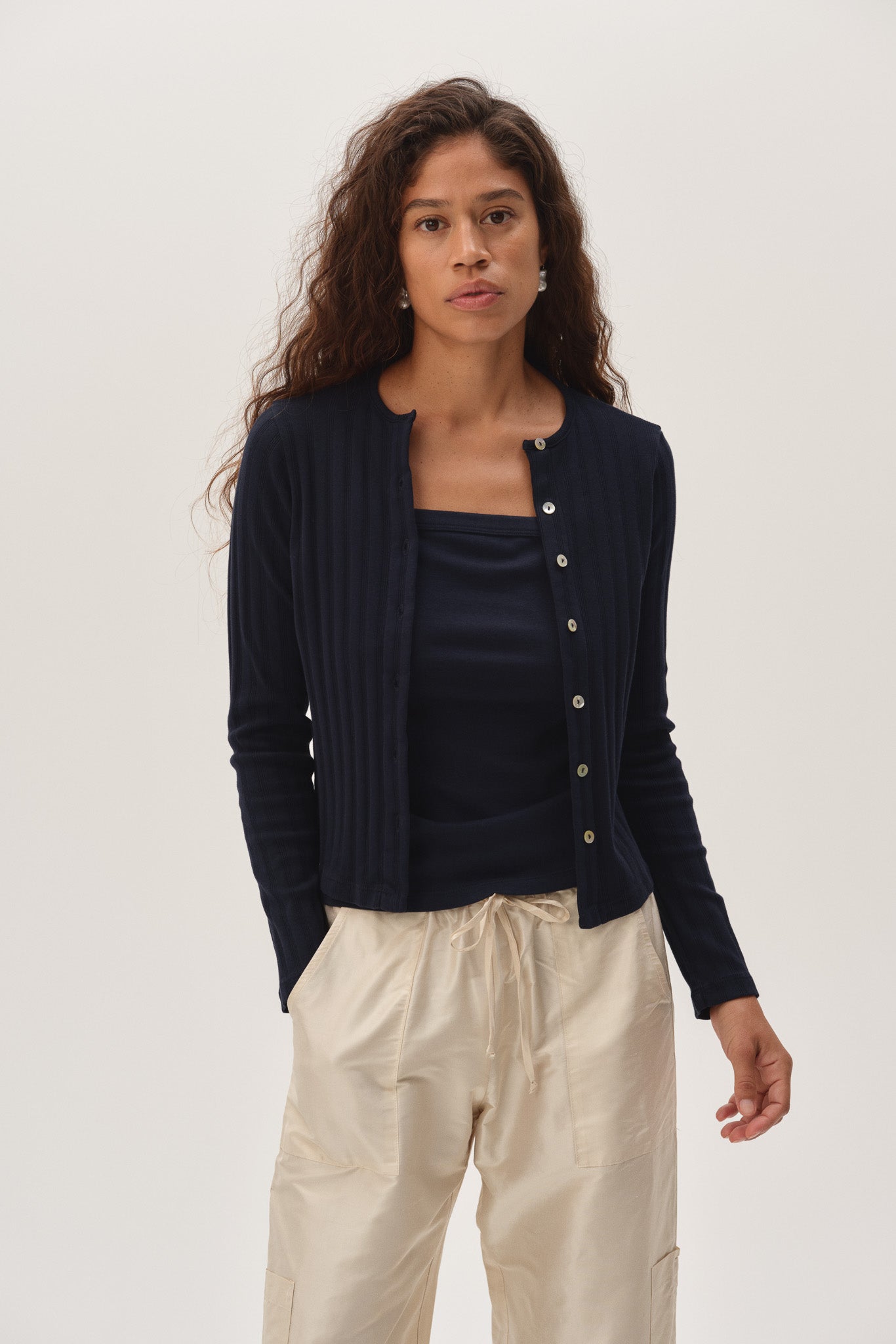 The Varied Rib Cardigan