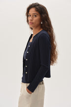The Varied Rib Cardigan